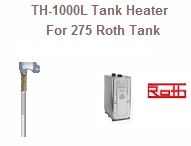 tank heater, roth tank, oil tank heater, gelling oil, outdoor oil tank, oil gelling, heater for oil tanks